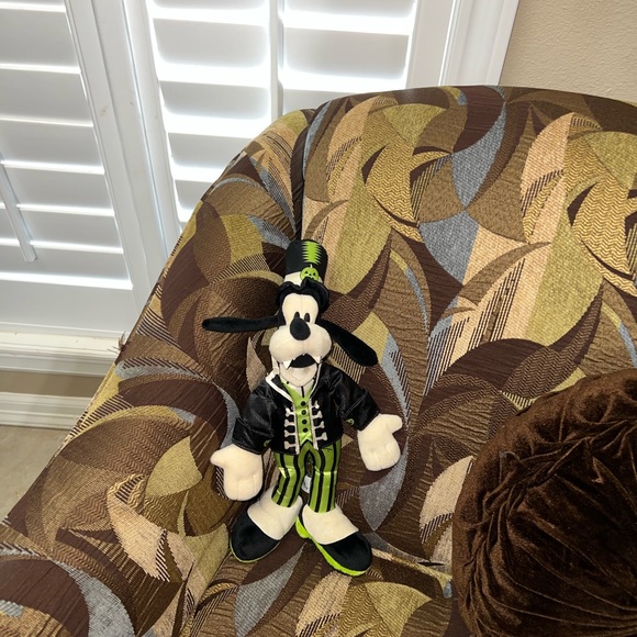 Halloween Vampire Goofy Plush Disney Store Stuffed Animal 11" Spooky Costume - Picture 2 of 6